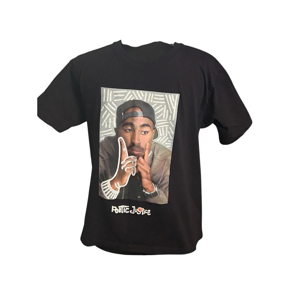 Poetic Justice Tupac T-Shirt Boy's Extra Large 90s Movie Tee Short Sleeve 2‎ Pac